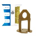 Ver imagem 2 de Nivelador Espaçador Piso Porcelanato Fit Eco 1,5 Mm 1000 Pc