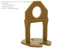 Ver imagem 4 de Nivelador Espaçador Piso Porcelanato Fit Eco 1,5 Mm 1000 Pc