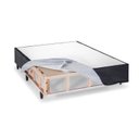 Ver imagem 3 de Base Box Desmontável Casal 138x188x39cm Yescasa Preto