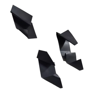 Esculturas de Parede em Aço Exclusiva no Brasil para Sala, Quarto, Escritório, Hall de Entrada - Kit