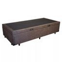 Ver imagem 2 de Base Cama Box Baú Solteiro RC Sono Leve 42x88x188:Suede/Marrom