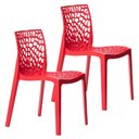 Ver imagem 1 de Kit 2 Cadeiras Gruvyer Design Cozinha Sala de Estar Jantar 