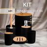 Kit Acessórios Banheiro Lavabo Conjunto com 6 Peças - 2