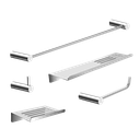 Ver imagem 1 de Kit de Acessórios para Banheiro Alto Brilho 5 Peças 2101or Grego Metal