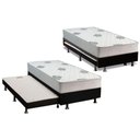 Ver imagem 1 de Cama Box C/ Aux Conjugado Solteiro Inovaflex Comfort Premium 88x188