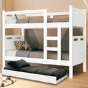 Ver imagem 1 de Treliche Beliche Cama Auxiliar 03 Colchão D33 Cor:branco