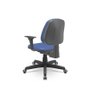 Cadeira Premium Call Center Back System Nr17 Certificada Revestimento Vinil Azul T32 - 3