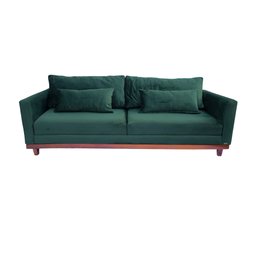 Sofá Chesterfield London 2,30 - Suede Verde Musgo / Decoracao , Sala estar, tv, recepção, consultori - 2