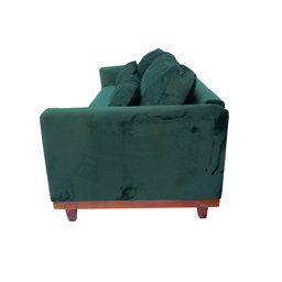 Sofá Chesterfield London 2,30 - Suede Verde Musgo / Decoracao , Sala estar, tv, recepção, consultori - 3