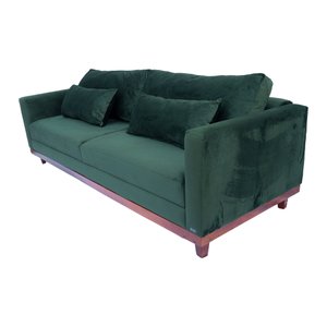 Sofá Chesterfield London 2,30 - Suede Verde Musgo / Decoracao , Sala estar, tv, recepção, consultori