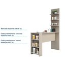 Ver imagem 6 de Bancada Mesa Gourmet para Cozinha com Painel Suprema Luciane Móveis