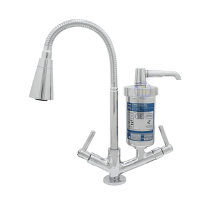 Torneira Flexível Conic com Filtro Cromada Entrada Mesa 1/4 Volta Casagrande Mundial