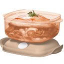 Ver imagem 3 de Cristal Pop Quadrada 1,2 Litros Cor Rosa Chá Tupperware