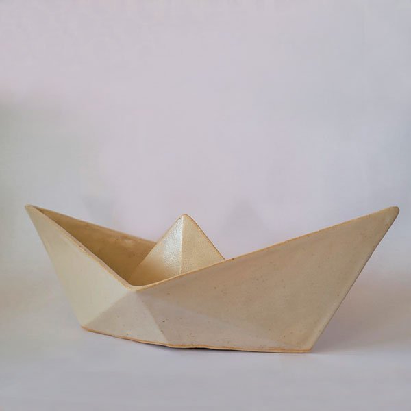 Barco de papel de cerâmica - 3