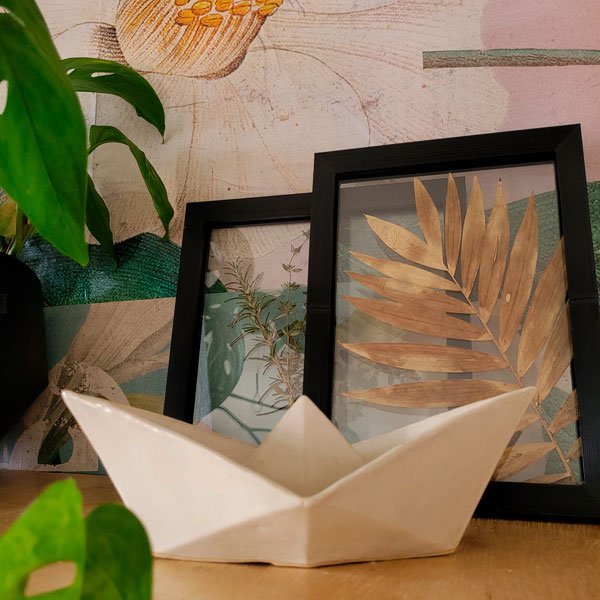 Barco de papel de cerâmica - 4