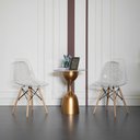 Ver imagem 6 de Conjunto com 4 Cadeiras de Jantar Eames Chair em Acrílico na Cor Transparente