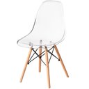 Ver imagem 2 de Conjunto com 4 Cadeiras de Jantar Eames Chair em Acrílico na Cor Transparente