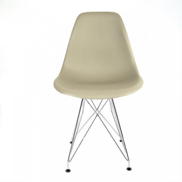 Cadeira Base Cromada Eames Eiffel  - 5