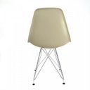 Ver imagem 2 de Cadeira Base Cromado Eames Eiffel Bege/Fendi