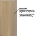 Ver imagem 5 de Armário Aéreo de Cozinha 60cm 2 Portas Classic Luciane Móveis