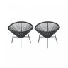 Kit 2 Cadeiras para Jardim Circulares Caribe - 2