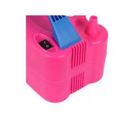 Inflador de Balão Elétrico Rosa 110v - 3