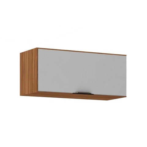 Armário de Geladeira P/ Cozinha Firenze 1 Porta Basculante 70cm Amendola/nude Prime Tx - Demóbile