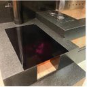 Ver imagem 1 de Chapa Vitrocerâmica 6 mm 75 x 45 cm C/ Moldura Antonow AIVE6M4575XF