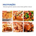 Ver imagem 4 de Forno Elétrico de Bancada Mondial Frn-52-Wi 52L 1800W Grill Branco Inox 220V