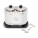 Ver imagem 1 de Derretedeira Master 2 Cubas 2kg Inox ? Dr.1.021