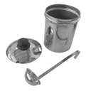 Ver imagem 3 de Derretedeira Master 2 Cubas 2kg Inox ? Dr.1.021
