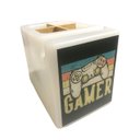 Ver imagem 4 de Organizador Mesa Iluminado Porta Celular Game Retro Decorfun Organizador Mesa, Organizador Mesa Ilum