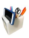 Ver imagem 7 de Organizador Mesa Iluminado Porta Celular Game Retro Decorfun Organizador Mesa, Organizador Mesa Ilum