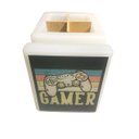 Ver imagem 2 de Organizador Mesa Iluminado Porta Celular Game Retro Decorfun Organizador Mesa, Organizador Mesa Ilum