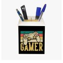 Ver imagem 1 de Organizador Mesa Iluminado Porta Celular Game Retro Decorfun Organizador Mesa, Organizador Mesa Ilum