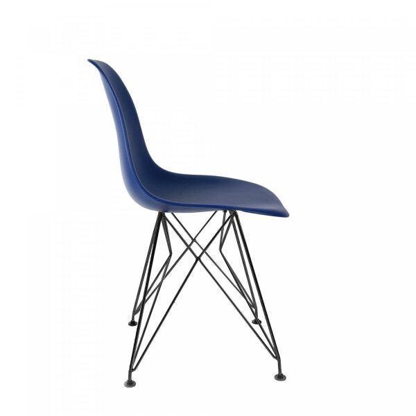 Cadeira Base Escura Eames Eiffel  - 4