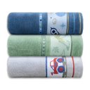 Ver imagem 1 de Kit C/ 3 - Toalhas de Banho - Felpuda - Soft Kids - Meninos - 100% Algodão - Appel