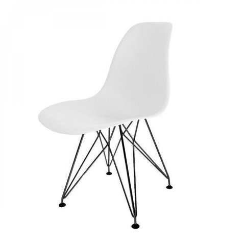 Cadeira Base Escura Eames Eiffel 