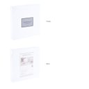 Ver imagem 5 de Jogo de Cama King Bud Vision New Colors Branco 4 Peças Cetim 300 Fios 100% Algodão Buddemeyer