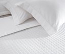 Ver imagem 4 de Jogo de Cama King Bud Vision New Colors Branco 4 Peças Cetim 300 Fios 100% Algodão Buddemeyer