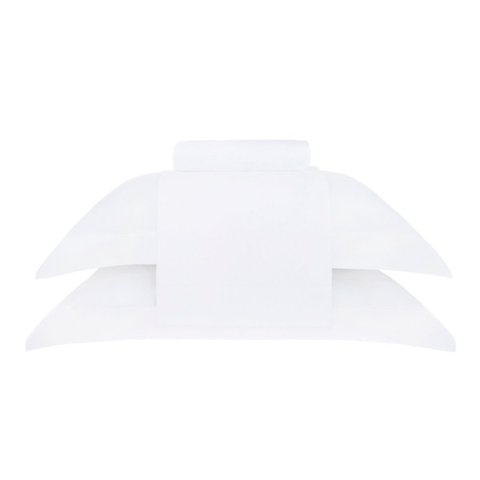 Jogo de Cama King Bud Vision New Colors Branco 4 Peças Cetim 300 Fios 100% Algodão Buddemeyer