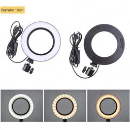 Ring Light de Mesa Iluminador de Led Tripé 6 Polegadas 16cm - 3