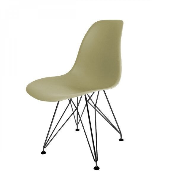 Cadeira Base Escura Eames Eiffel  - 1