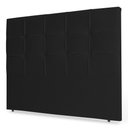 Ver imagem 1 de Cabeceira Estofada Box Casal Queen Size 160cm Corino Preto