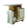 Tábua De Passar Roupa Multiuso com Gabinete Havaí Cinamomo / Off White RV Móveis - 1
