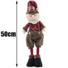 Trio Boneco De Neve Papai Noel Rena Decoração Natal 50cm - 4
