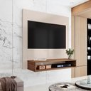 Ver imagem 3 de Painel Milao para TV até 32" Offwhite com Freijo