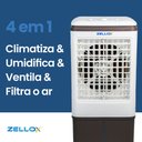 Ver imagem 2 de Climatizador de Ar Zelllox 20 Litros Zlx-20 80w