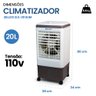 Climatizador de Ar Zelllox 20 Litros Zlx-20 80w - 3