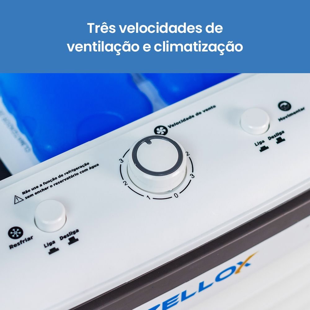 Climatizador de Ar Zelllox 20 Litros Zlx-20 80w | MadeiraMadeira